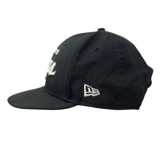 Los Angeles Kings Wool Snapback Hat Cap Script Spell Out Logo New Era 9Fifty - Picture 3 of 9